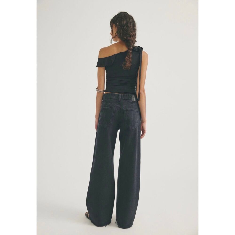 NEW Free People We The Free Doppelganger Alter Ego Wide-Leg Twisted Jeans 26 - Picture 4 of 12